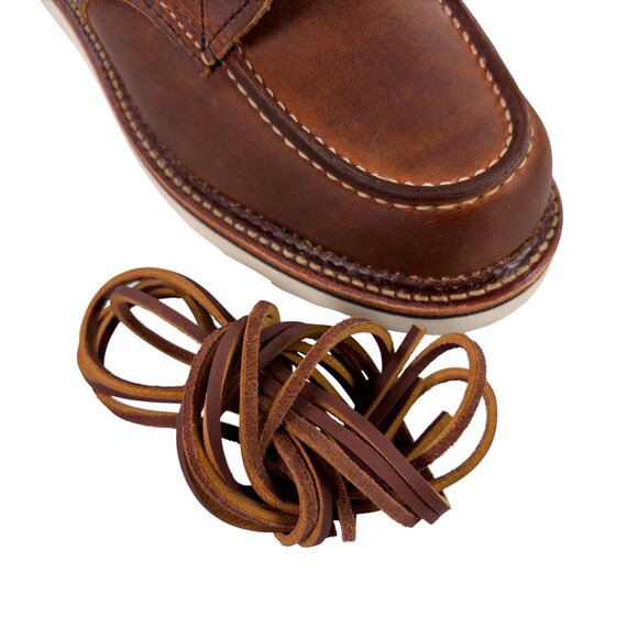 Red Wing 1907 Classic Moc 6-Inch Boots 8.5 D Copper Rough & Tough Made In USA - Picture 8 of 12